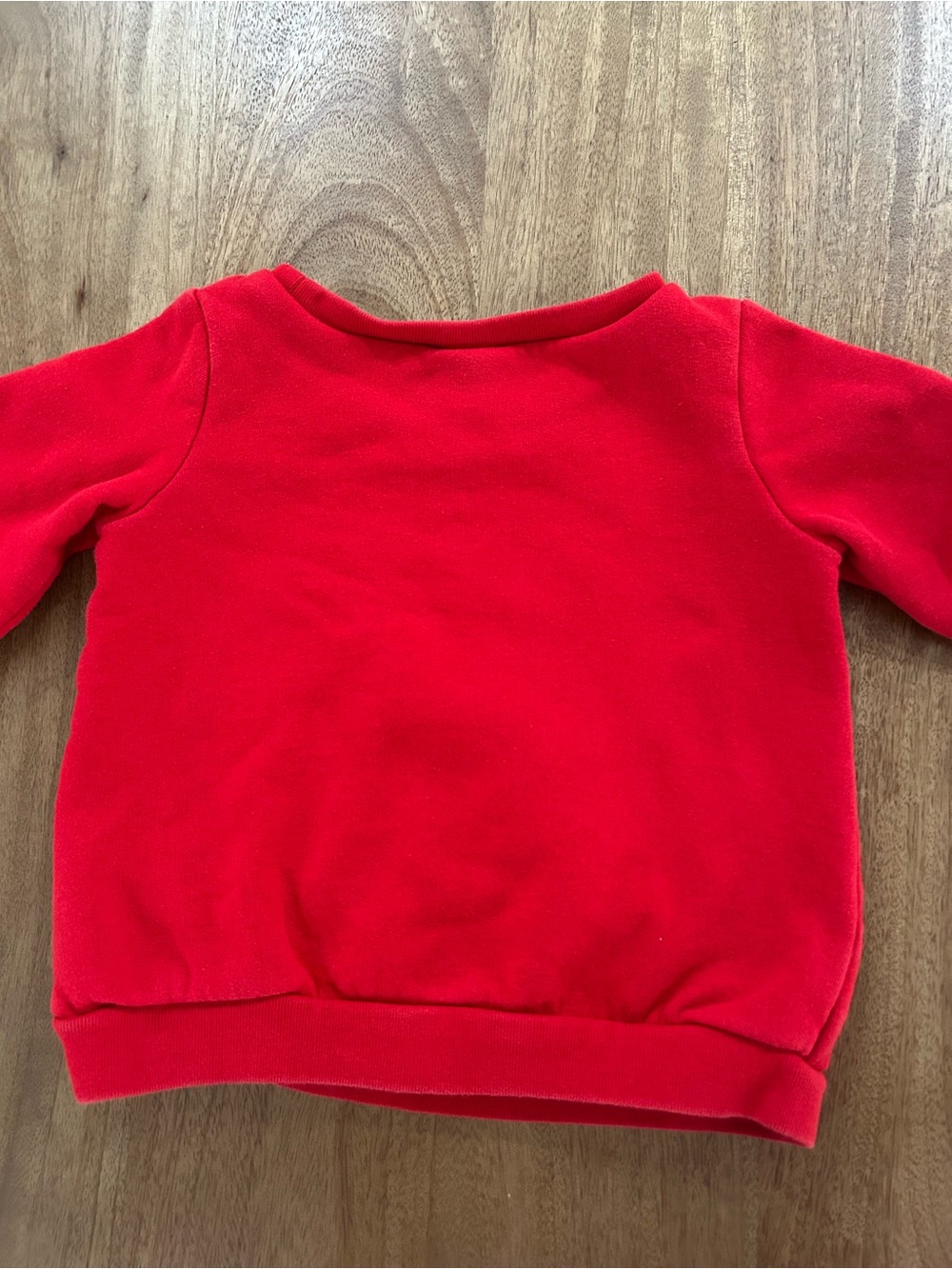Carter's Red Reindeer Appliqué Sweatshirt - Picture 3 of 6